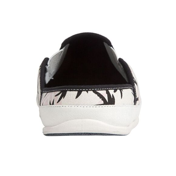 DEER STAGS Mens White Palm Tree Spike Round Toe Slip On Slippers Shoes 12 M - Picture 2 of 4